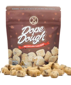 Dope Dough Delta 9 THC Cookie Dough Edibles By Baked Bags